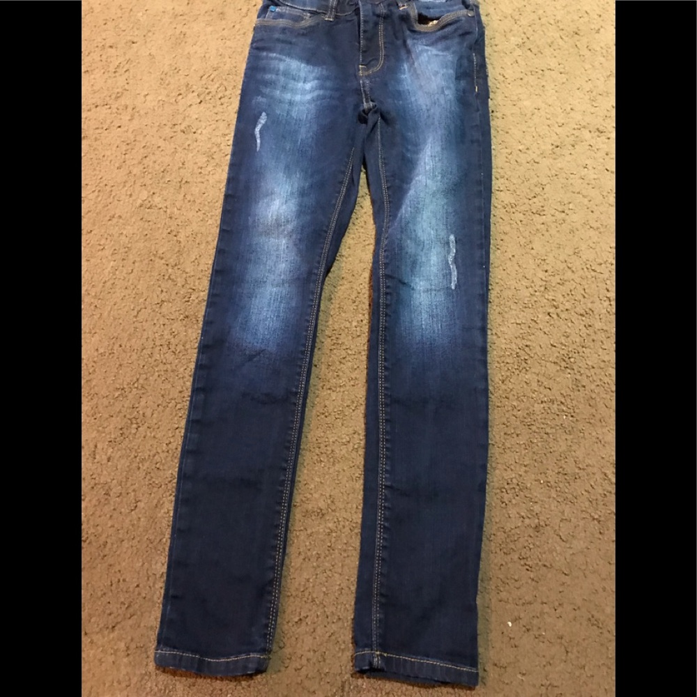 Boys distressed jeans by next size 9